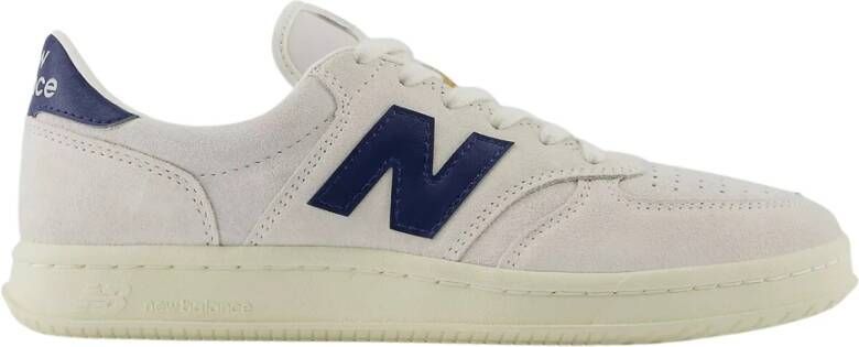 New Balance Witte Sneakers met Marineblauwe Accenten White Heren