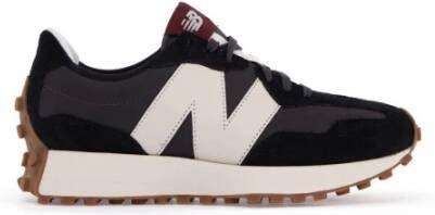 New Balance Techno Fabric Sneakers met Suede Details Brown Heren