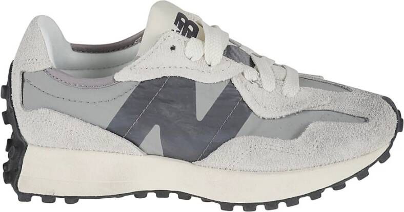 New Balance Klassieke jaren 70 geïnspireerde leren sneakers Gray Heren