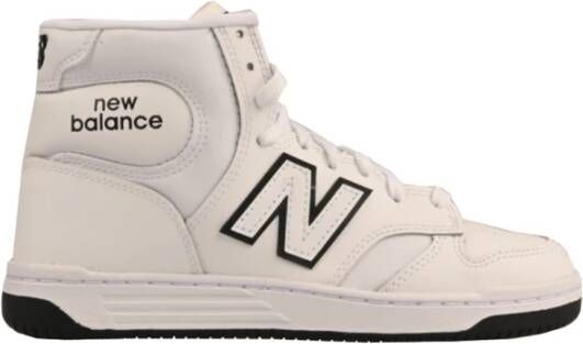 New Balance Trendy Basketbalstijl Sneakers White Dames