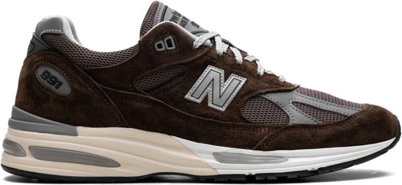 New Balance UK 991v2 Sneakers Brown Dames