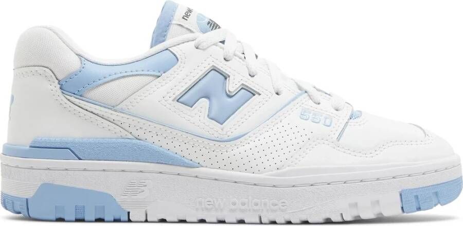 New Balance UNC White Dusk Blue Sneakers White Dames