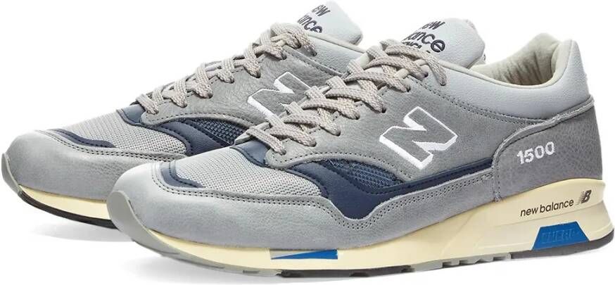 New Balance Unieke sneakers met mesh en leer Grijs Heren