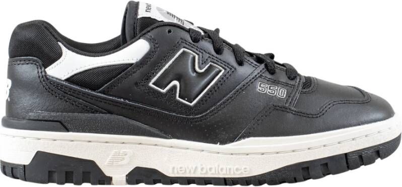 New Balance Urban Style Sneakers 550 Black Heren