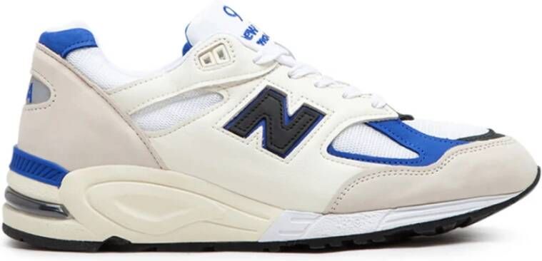 New Balance 990V2 Herensneakers met ABZORB-demping Beige Heren