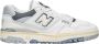 New Balance Witte Sneakers 550 met Contrast Inzetstukken White Heren - Thumbnail 19