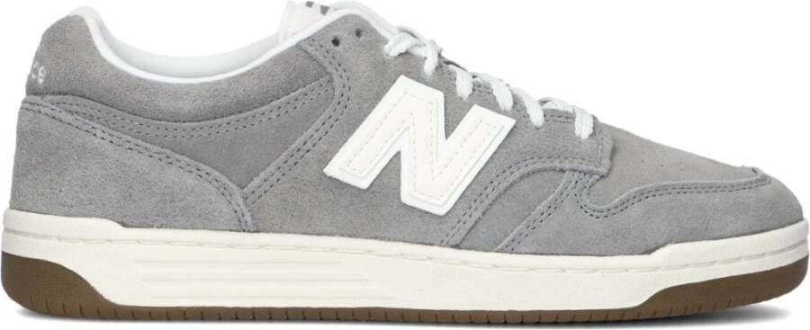 New Balance Vintage Stijl Grijze Lage Sneaker Gray