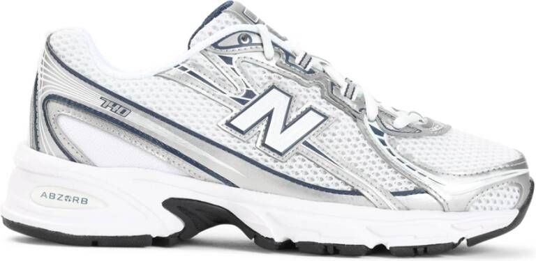 New Balance Witte Blauwe 740 Sneakers Multicolor Dames