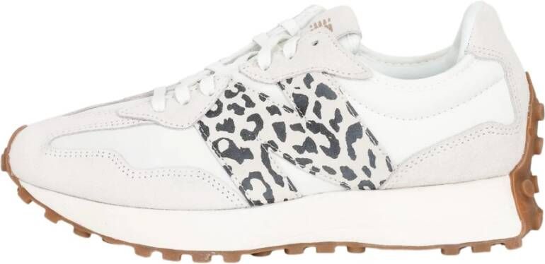 New Balance Witte Casual Sneakers voor Vrouwen Beige Dames