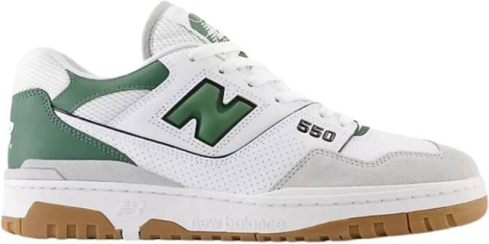 New Balance Witte en groene sneakers Multicolor Heren