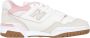 New Balance Witte en roze lage sneakers Beige Dames - Thumbnail 1