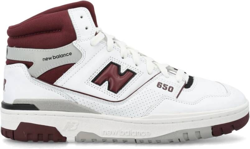 New Balance Witte High-Top Veterschoenen Multicolor Heren