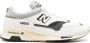 New Balance Witte Leren Sneaker Paneelontwerp White Heren - Thumbnail 1