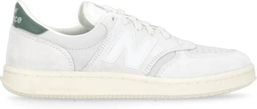 New Balance Witte Leren Sneakers met Geperforeerde Details White Heren