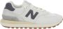 New Balance Witte Lifestyle Sneakers Unisex White Heren - Thumbnail 1