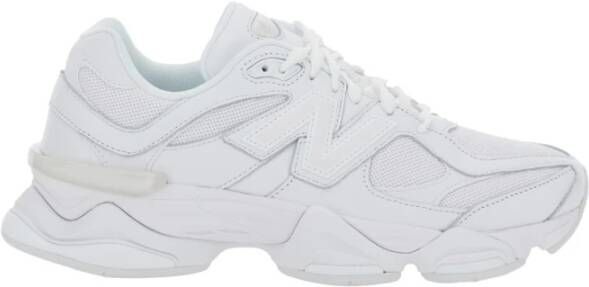 New Balance Witte Lifestyle Sneakers Unisex White Heren