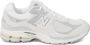 New Balance Witte Rubberen Zool Sportieve Sneakers White Heren - Thumbnail 6