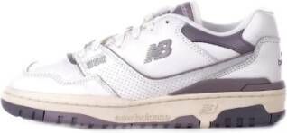 New Balance Witte Sneakers met Geperforeerde Details White Heren