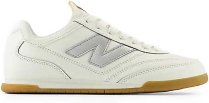 New Balance Witte Sneakers Urc42 met Zilveren N Multicolor Dames