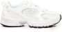 New Balance Witte Sneakers Veters Rubber Zool White Unisex - Thumbnail 1