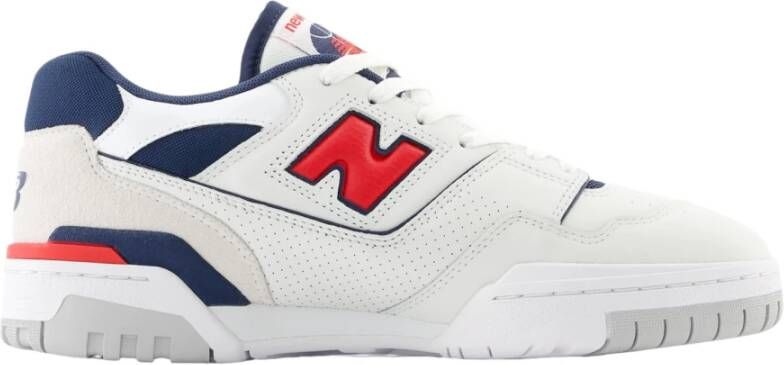 New Balance Witte Sneakers voor een stijlvolle look Multicolor Heren