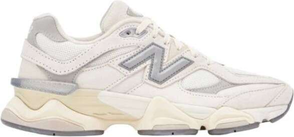 New Balance 9060 Sea Salt & White Sneakers White Heren