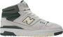 New Balance 650 Basketbal-geïnspireerde Suède Sneakers Multicolor Heren - Thumbnail 6