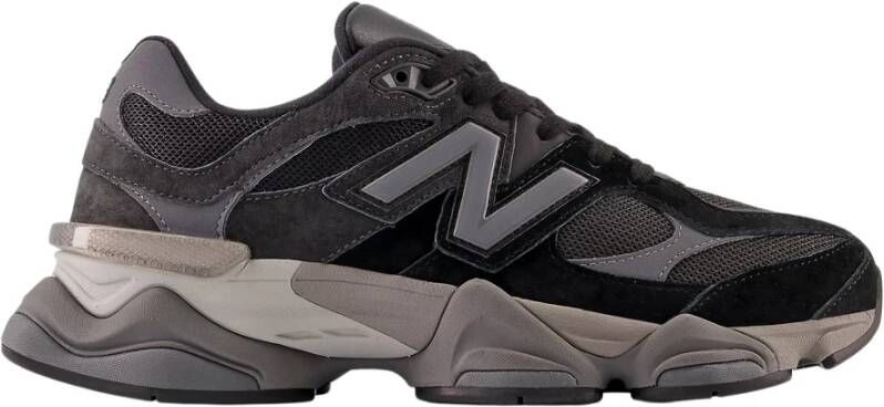 New Balance Zwart Grijs 9060 Lage Top Sneakers Black Dames