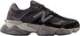 New Balance Zwart Grijs 9060 Lage Top Sneakers Black Dames - Thumbnail 1