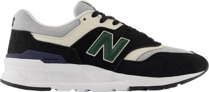 New Balance Zwarte casual textiel sneakers Zwart Heren