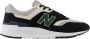 New Balance Zwarte casual textiel sneakers Zwart Heren - Thumbnail 6