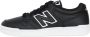 New Balance Zwarte en Grijze Leren Sneakers Black Heren - Thumbnail 1