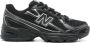 New Balance Zwarte Mesh Lage Reflecterende Sneakers Black Heren - Thumbnail 6