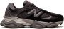 New Balance Zwarte Mesh Sneaker met Logopatch Black Heren - Thumbnail 1