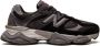 New Balance Zwarte Sneakers Amandel Teen Logo Rubberen Zool Black Heren - Thumbnail 15