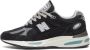 New Balance Zwarte Sneakers Gemaakt in Engeland Black Heren - Thumbnail 1