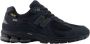 New Balance Zwarte Sneakers met Mesh en Suède Black Heren - Thumbnail 8