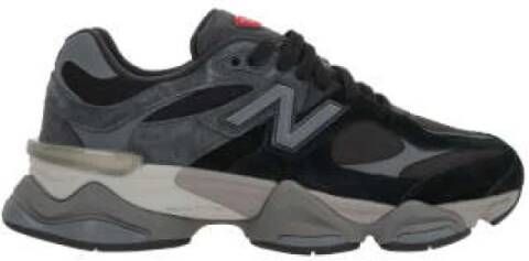 New Balance Zwarte Suède Sneakers Black Dames