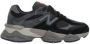 New Balance Zwart Grijs 9060 Lage Top Sneakers Black Dames - Thumbnail 6