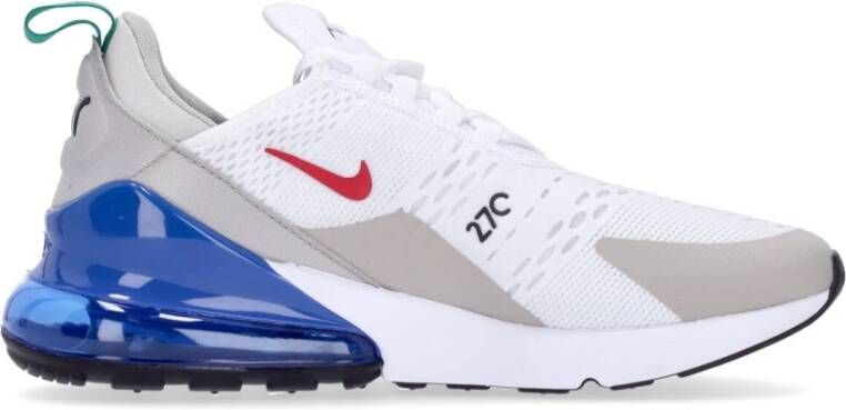 Nike 270 Lage Sneaker Wit Rood Blauw White Heren