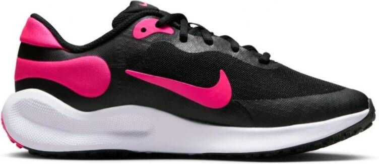 Nike Revolution 7 hardloopschoenen voor kids Zwart