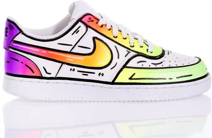 Nike Aangepaste Multicolor Sneakers voor Mannen Multicolor Heren