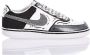 Nike Aangepaste Stijlvolle Sneakers Wit Grijs Zwart Gray Heren - Thumbnail 1