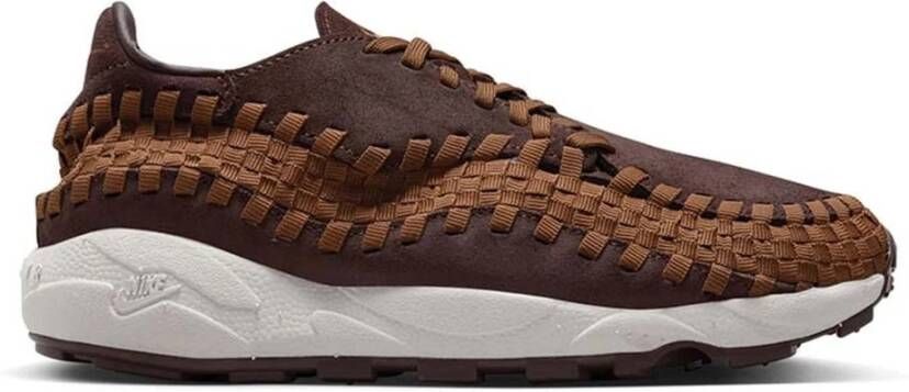 Nike Air Footscape Woven Sneakers Brown Heren