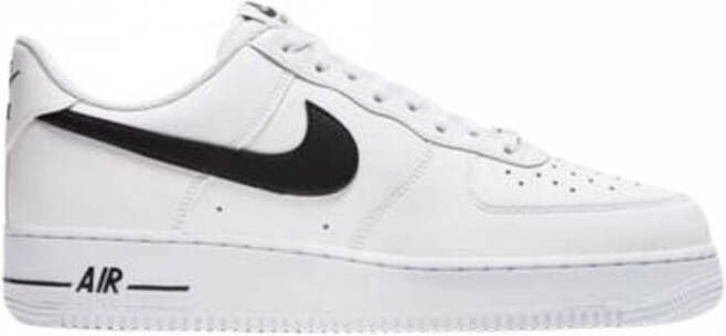 Nike Leren Herensneakers Cj0952 100 Air Force 1 `07 An20 Wit Heren