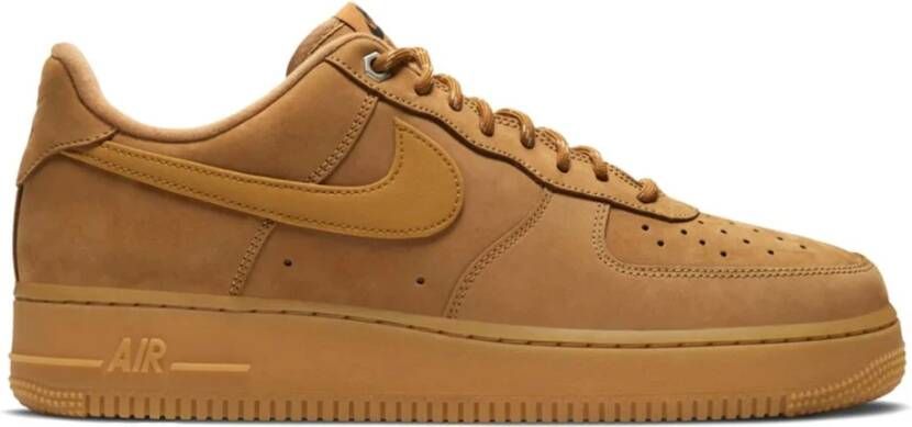 Nike Air Force 1 '07 Wb Flax Wheat Gum Light Brown Black Schoenmaat 44 1 2 Sneakers CJ9179 200