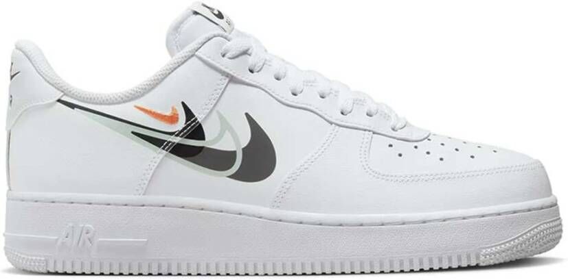 Nike Air Force 1 ´07 Basketball Schoenen white medium ash black light silver maat: 42 beschikbare maaten:42 44.5 45 46