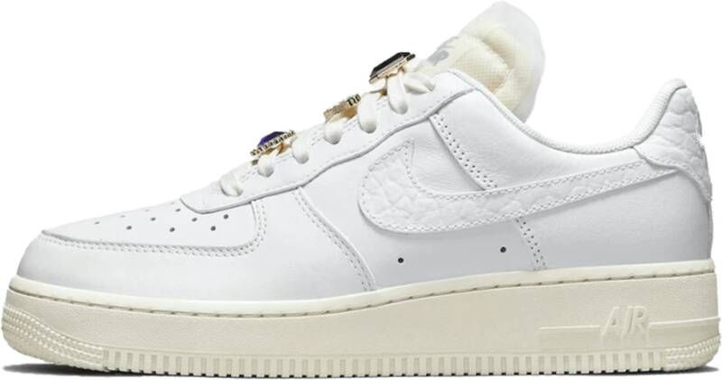 Nike Air Force 1 Low Bling Sneakers White Dames