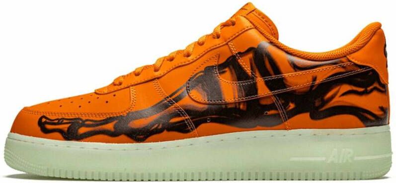 Nike Air Force 1'07 Skeleton Herenschoen Oranje - Foto 1