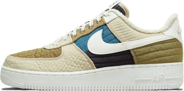 Nike Air Force 1 Low Heren Schoenen Brown Leer